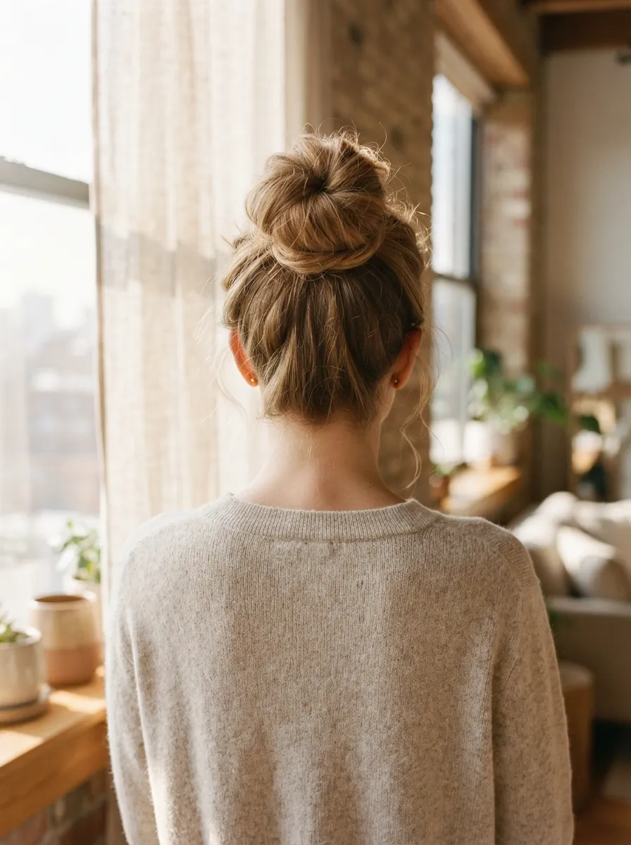 Loose High Bun