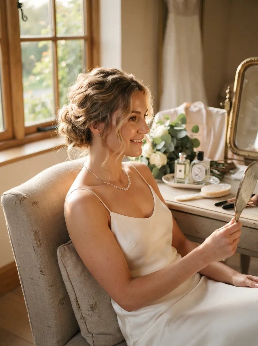 Loose Waves Updo