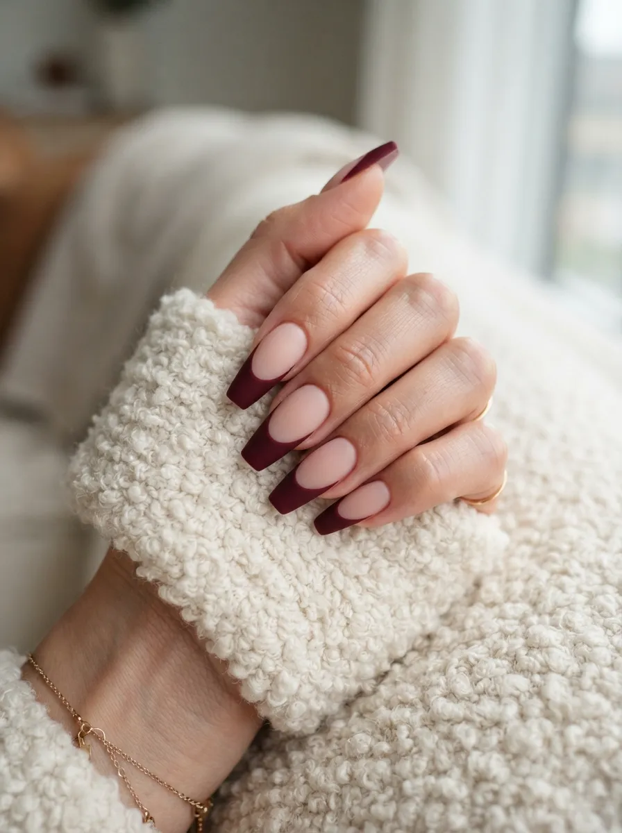 Matte Wine Tips