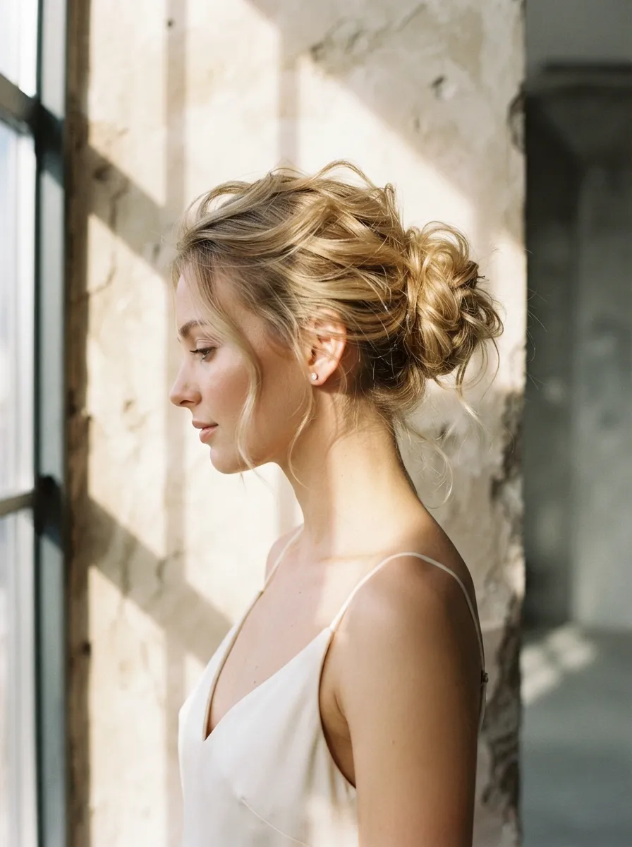 Messy Textured Bun