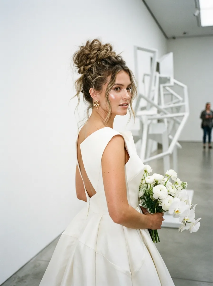 Modern Messy Bun