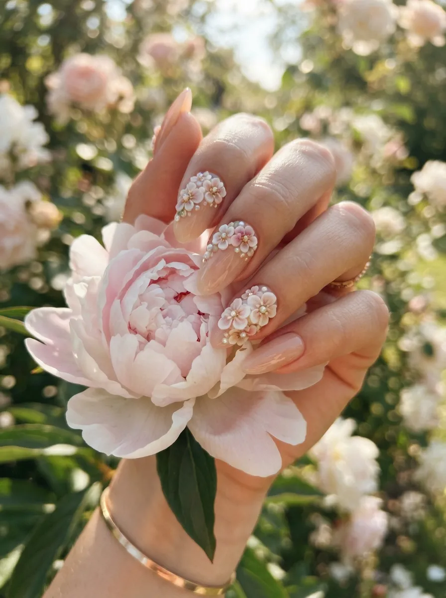 Nude Pink Flowers