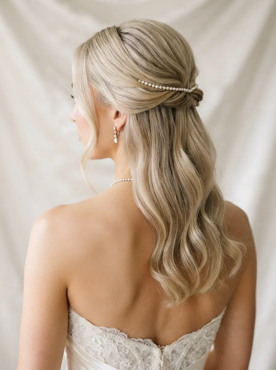 Pearl Half Up