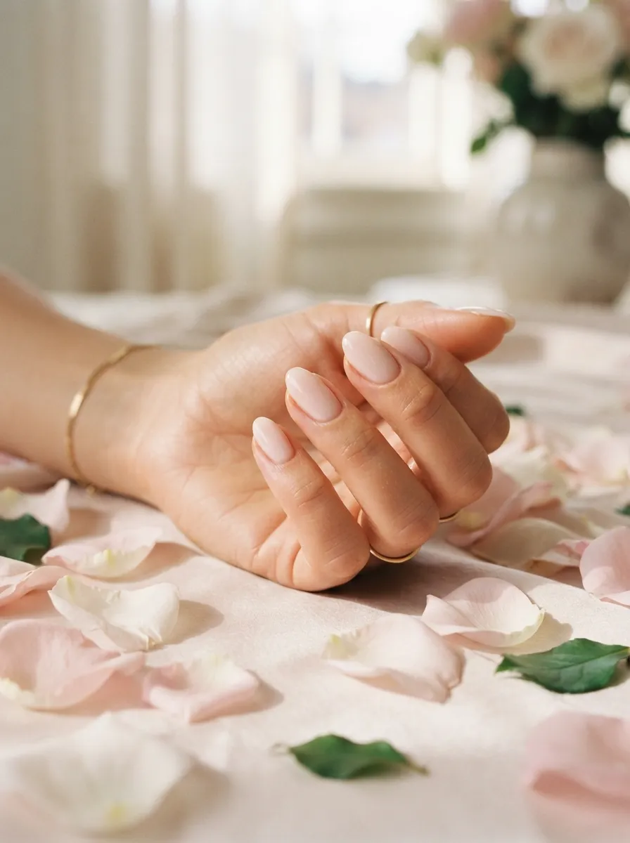 Petal Pink Nails