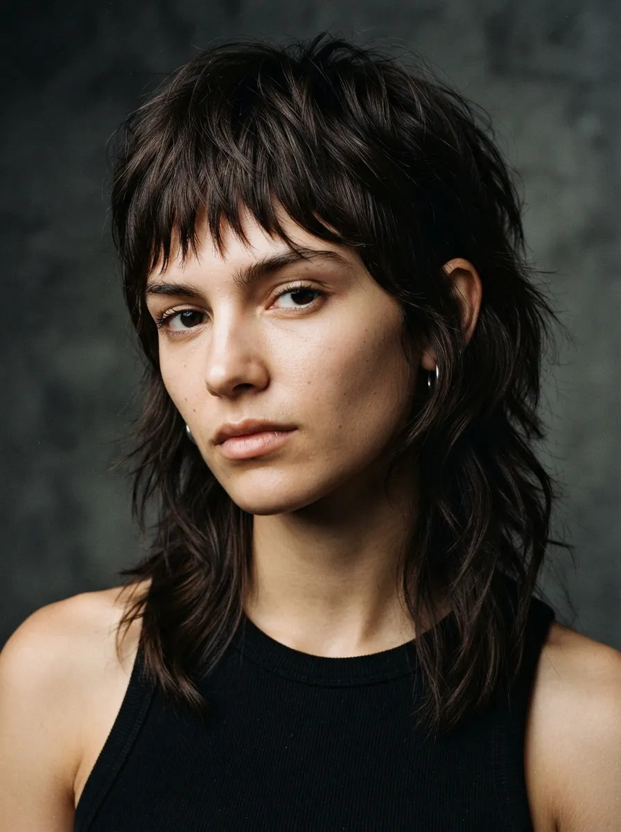 Piece-y Choppy Bangs