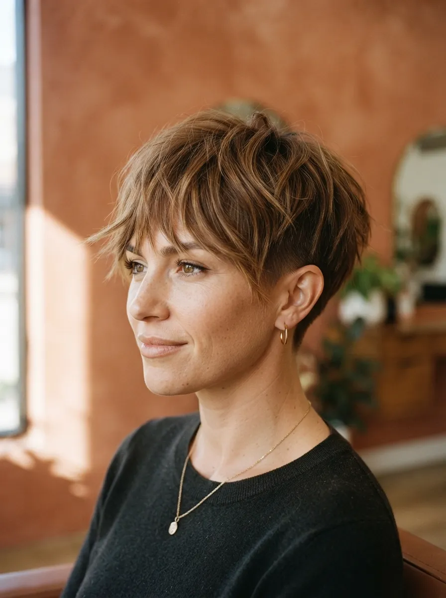 Pixie Shag Haircut