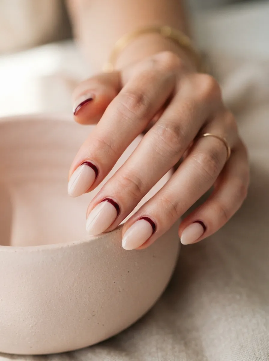 Reverse French Tips