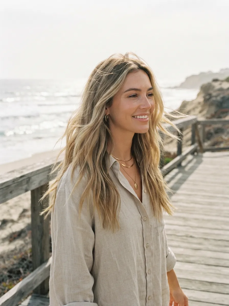 Sandy Blonde Texture