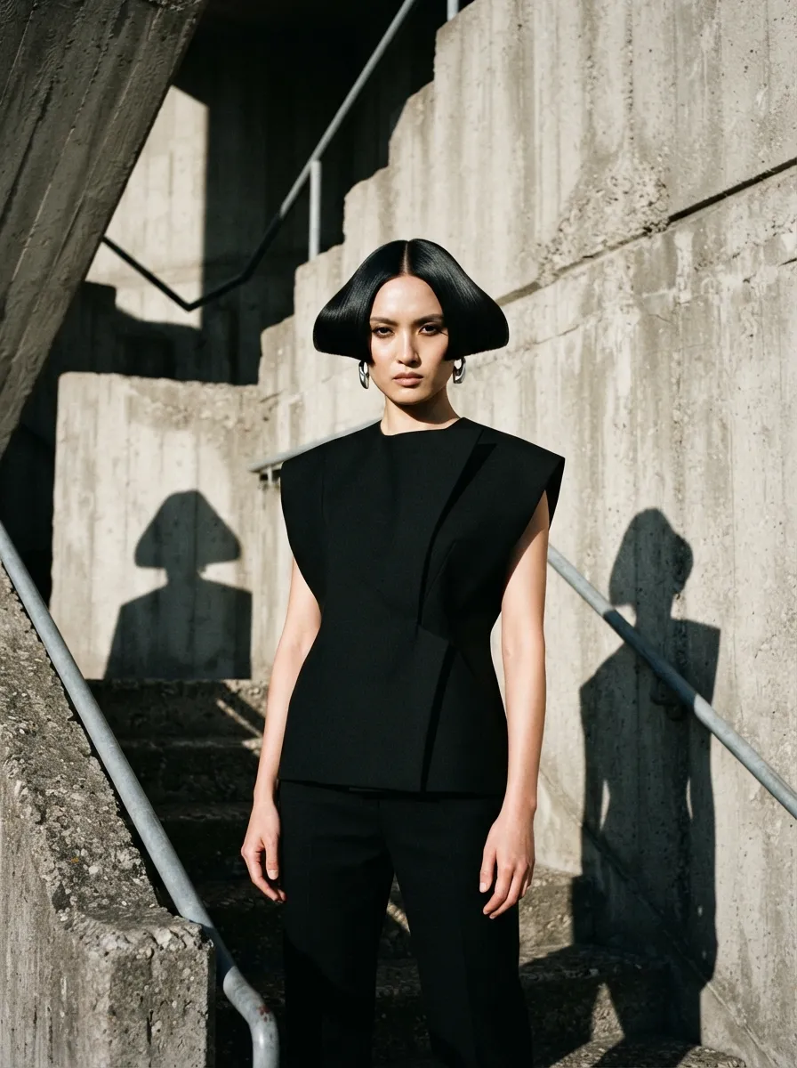 Sculpted Architectural Silhouette