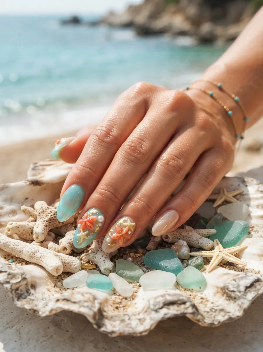 Sea Star Nails