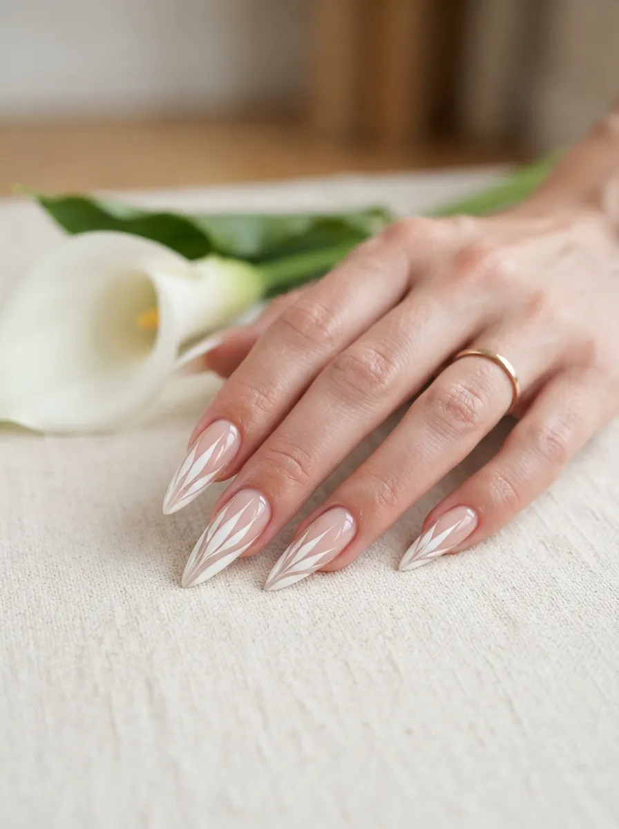 Sharp White Petals