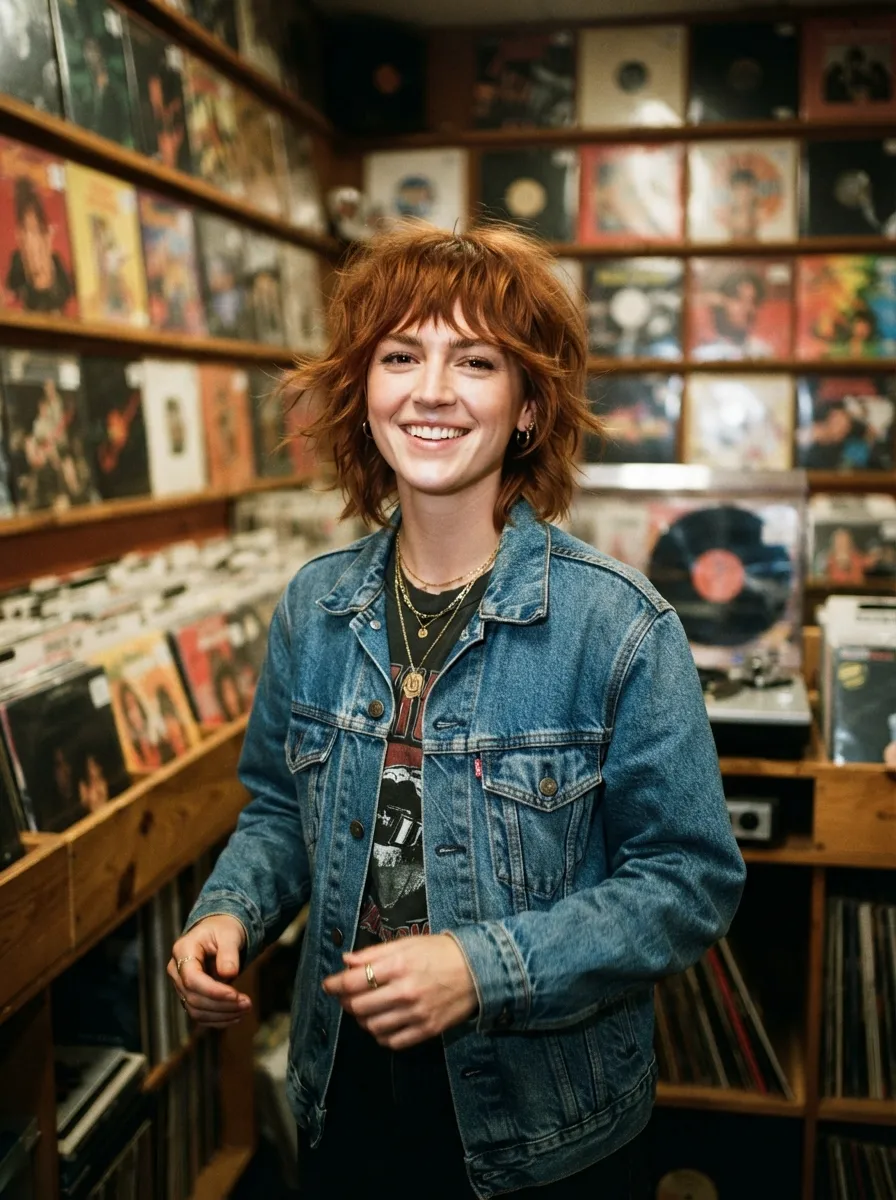 Short Shag Cut