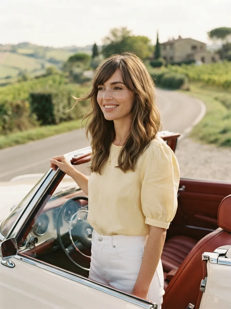 Side Swept Fringe