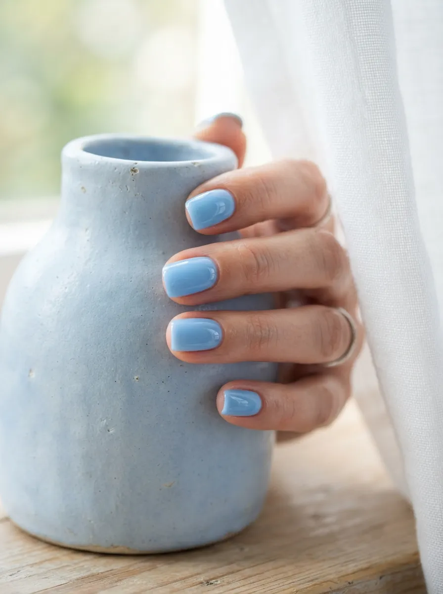 Sky Blue Squoval