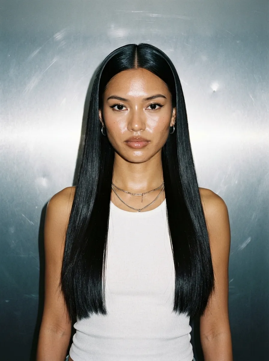 Sleek Straight Hair