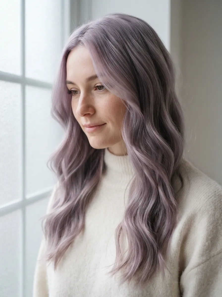 Smoky Lavender Hues