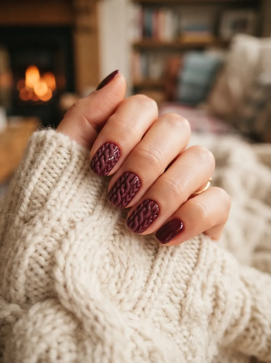 Sweater Pattern Accent