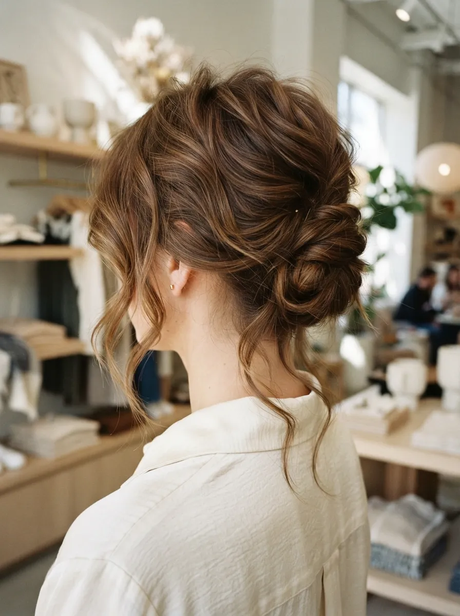 Textured French Twist
