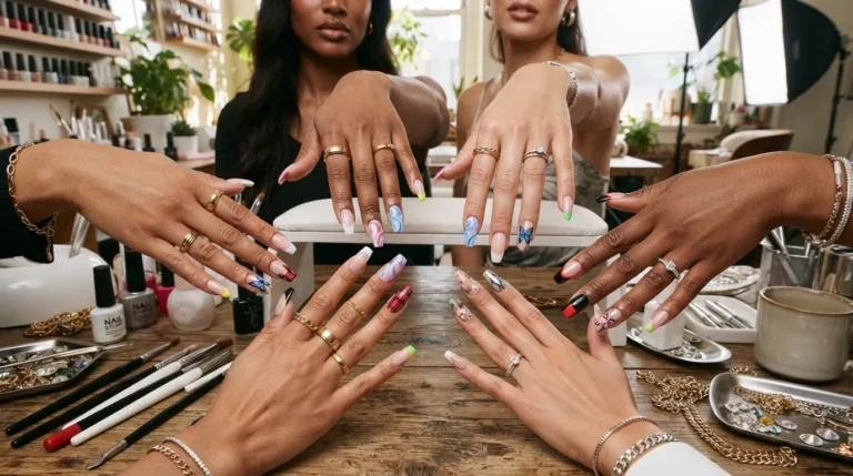 24 Unique Acrylic Nails Ideas for Bold Creative Style