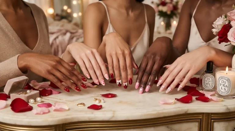 22 Valentine Nails Ideas for Romantic Cute Nail Looks