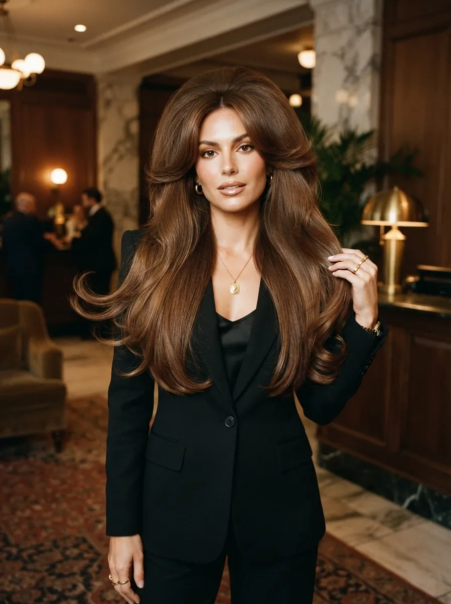 Voluminous 90s Blowout