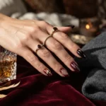22 Wine Nails Ideas for Deep Glossy Winter Nail Looks
