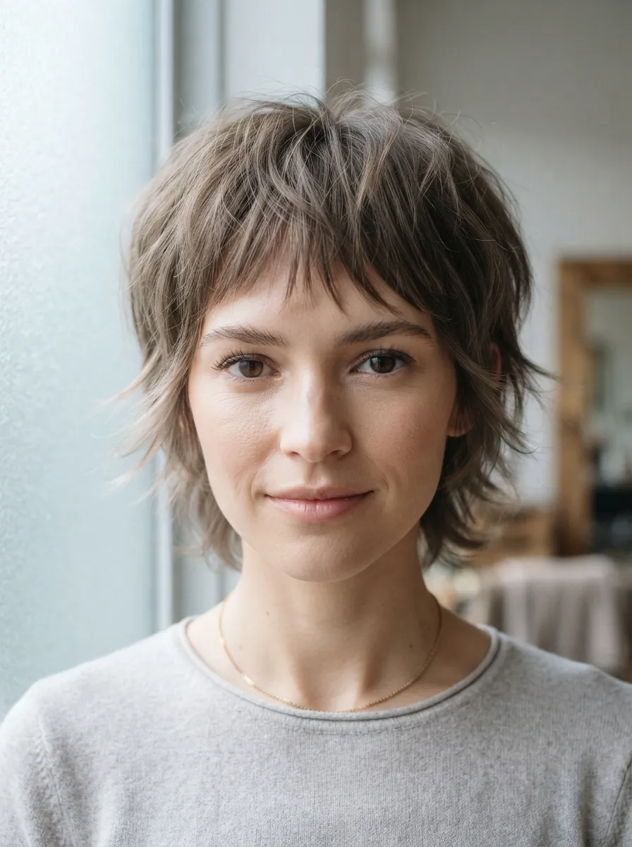 Wispy Bangs Crop