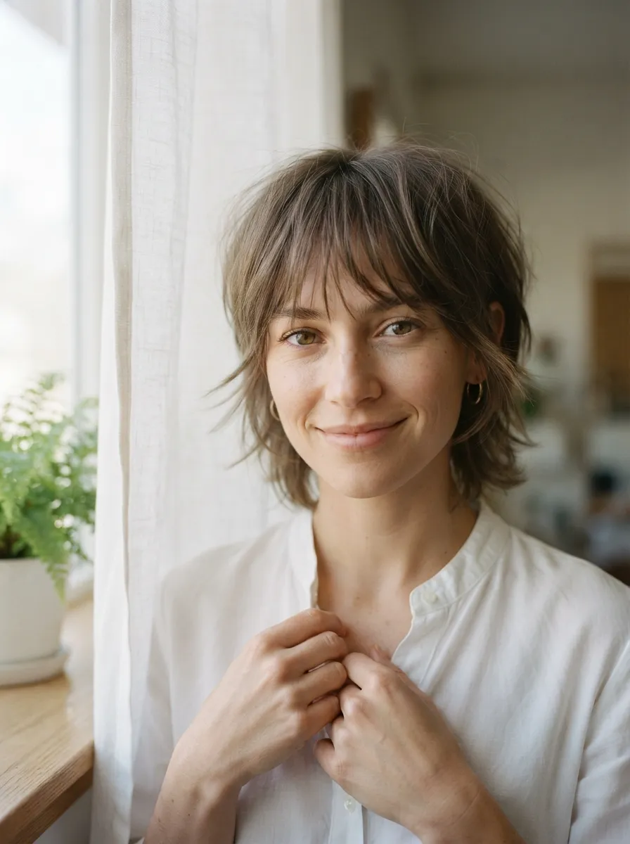 Wispy Bangs Layers