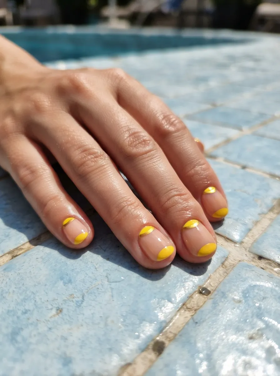 Yellow Half Moons